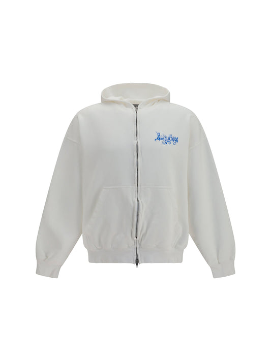 Balenciaga Sketchy Hoodie — White Women