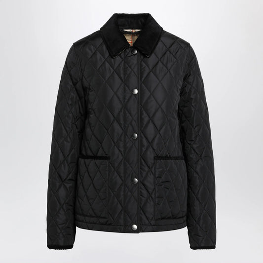 Burberry - Black quilted nylon jacket